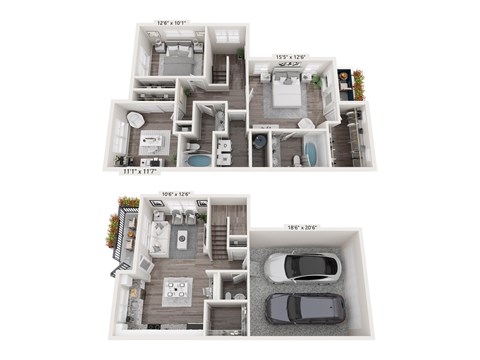 Brownstones At Palisade Park